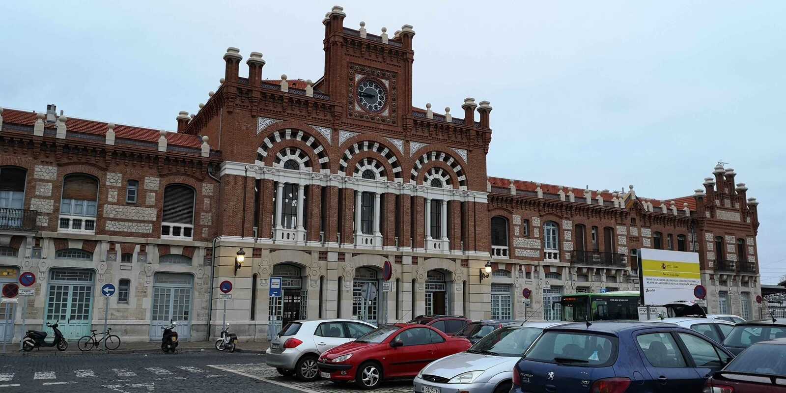 Estación de Aranjuez, inicio de ruta